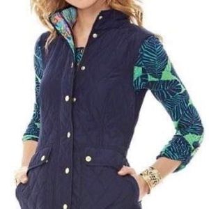 Lilly Pulitzer Quilted Vest Size:M
